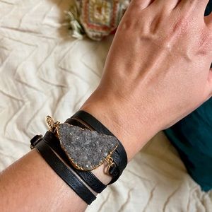 Geode Wrap Bracelet